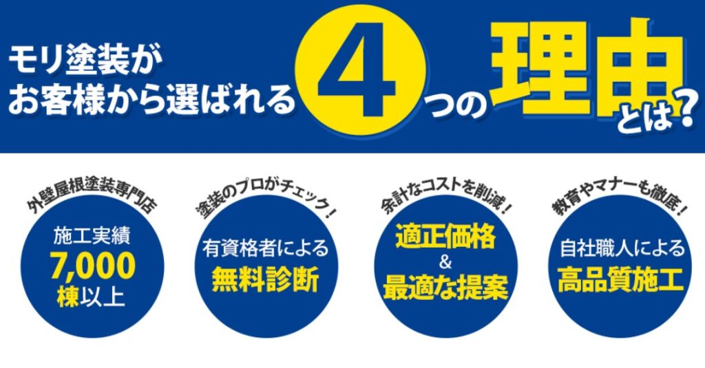モリ塗装